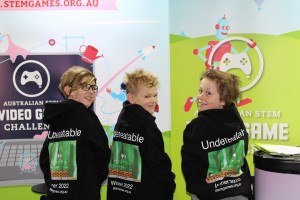 Showcasing the  2022 Australian  STEM Video Game Challenge winners