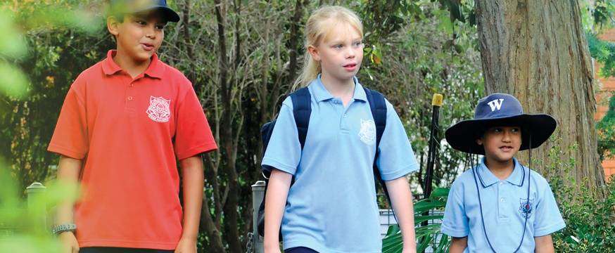 Encouraging children to walk and ride