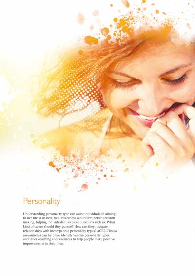 Clinical assessments - Personality brochure