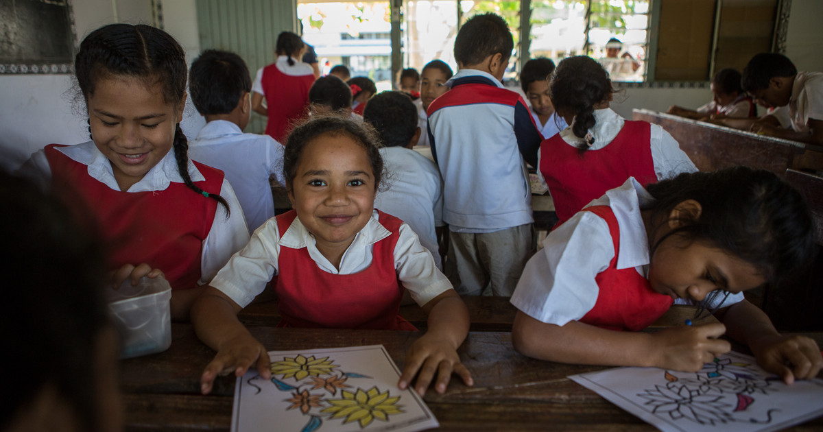 Improving the quality of education in the Pacific 