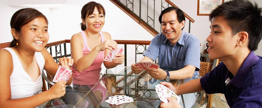 Family fun the key to a good life in adolescence