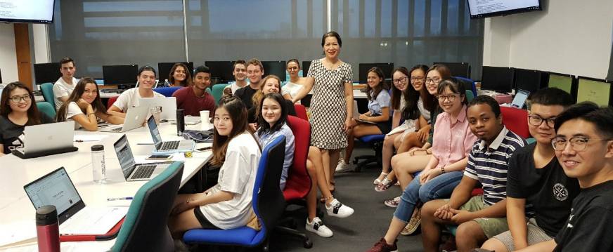 Alumna, Dr Nguyen Anh Thu is committed to ensuring her students are 'well prepared for the workplace'.