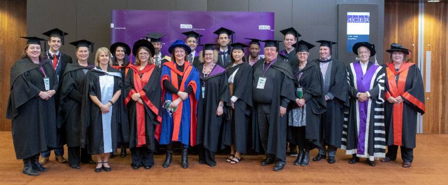 Celebrating ACER graduates at Research Conference 2019