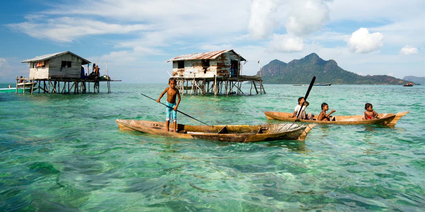 The Bajau people are traditionally a nomadic seafaring community, many were displaced during the 2013 Zamboanga siege.