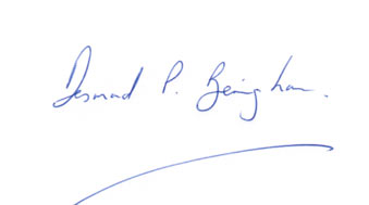 Desmond Bermingham signature