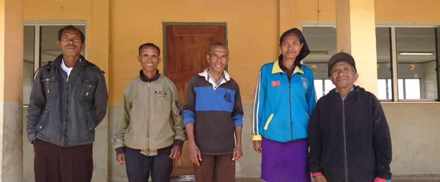 Participants of Timor-Leste’s Professional Learning and Mentoring Program from Lequitura Filial School