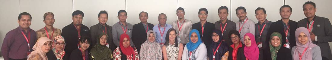 Assessment workshops for visiting Indonesian educators
